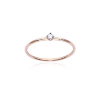 Anillo Burato Mujer in Oro rosa Diamante CL438